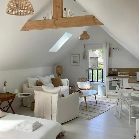 Studio Cosy Avec Coin Jardin Lancieux Exterior photo